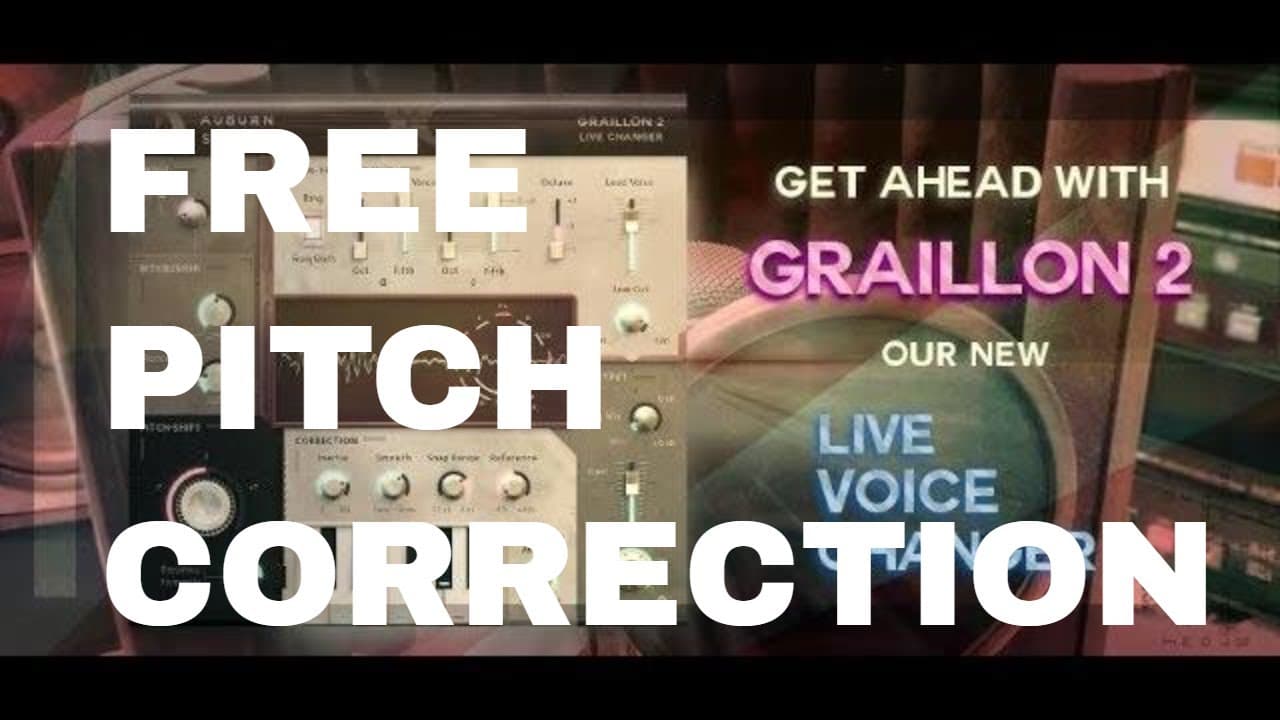 Free pitch correction alternatives.