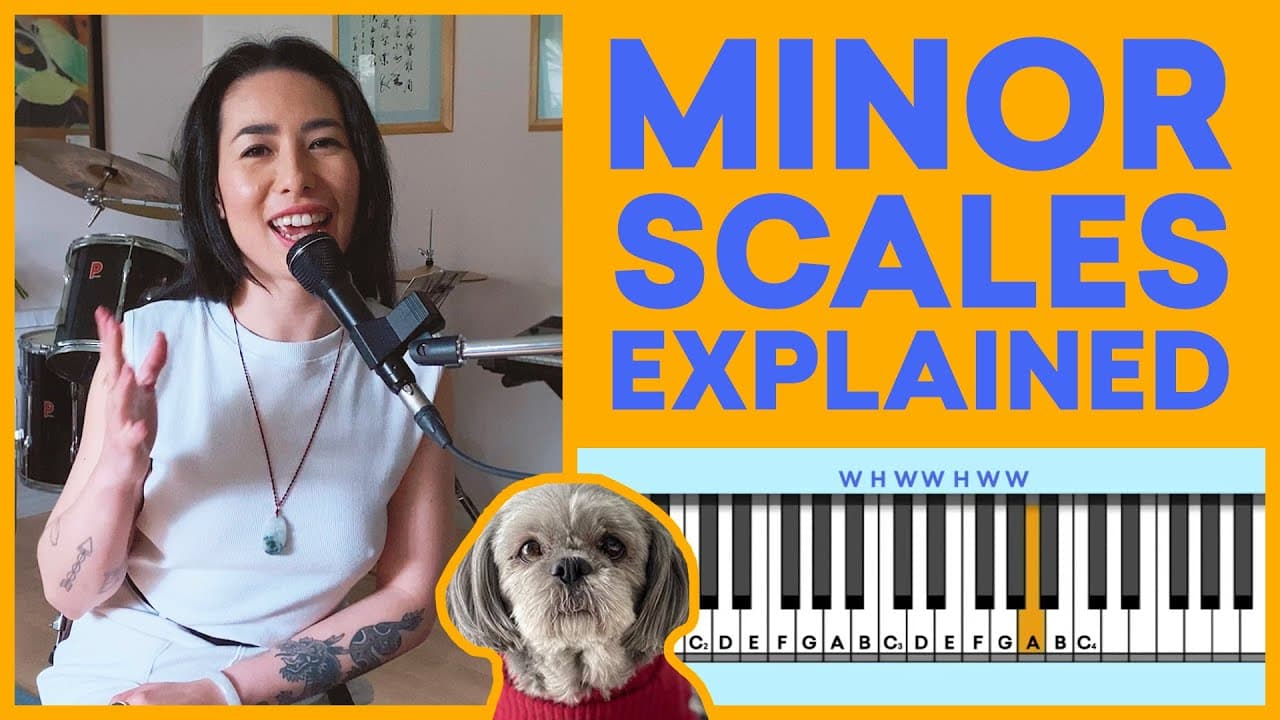 Peggy goes through the basics of minor scales.